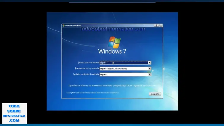 Configurar el idioma de Windows 7